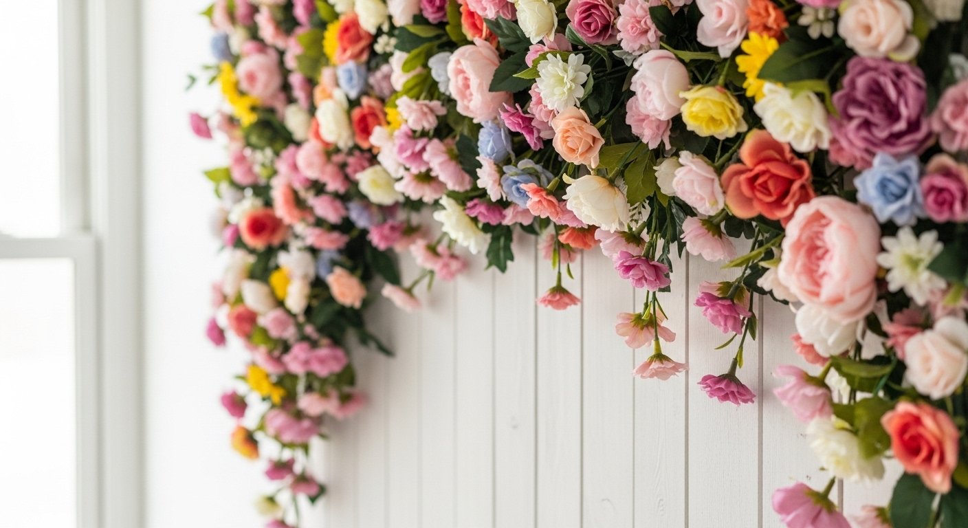 25 Best Diy Flower Wall Aesthetic That Are Stunning