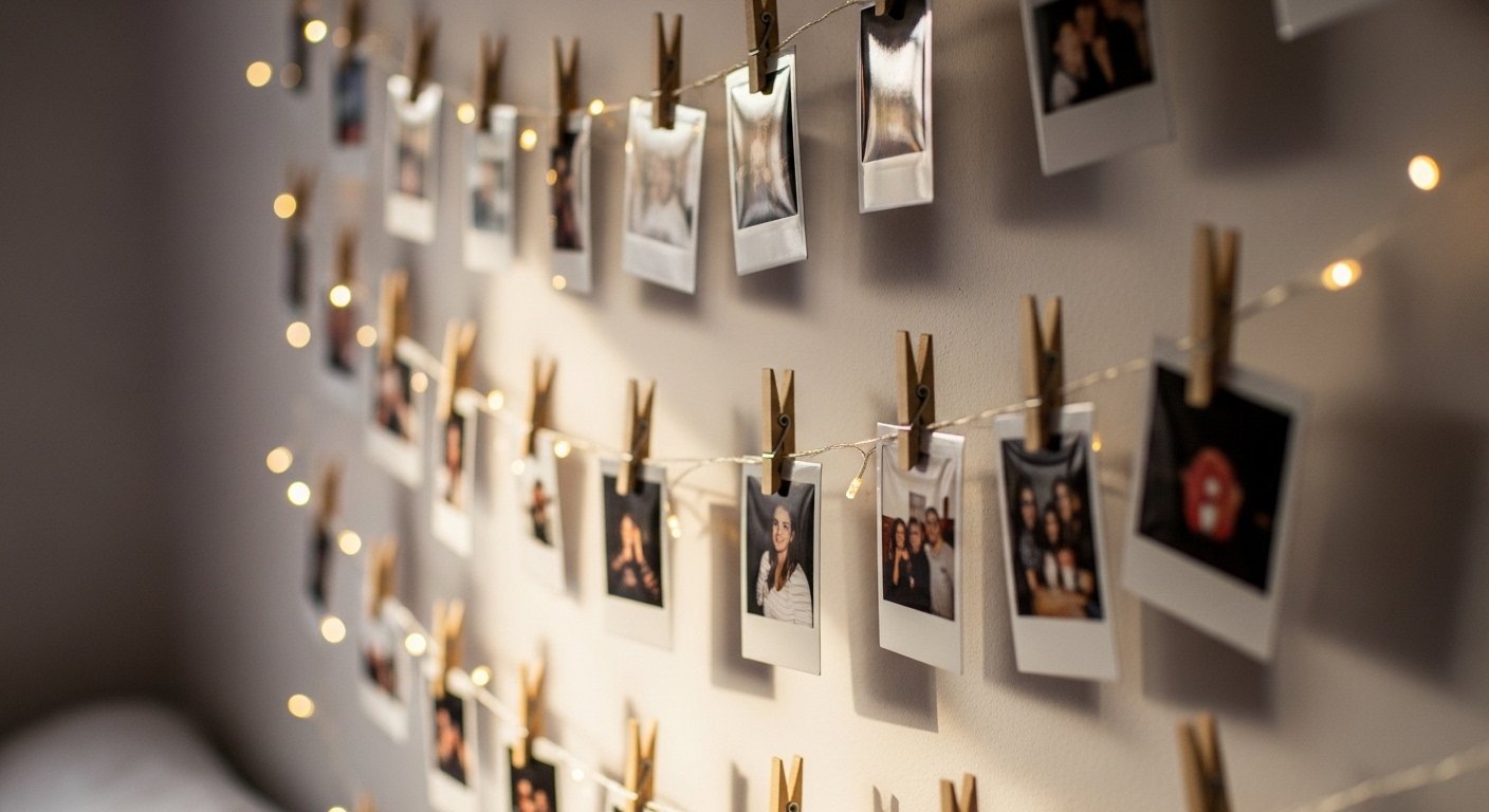 25 Quick Diy Photo Wall On A Budget to Try