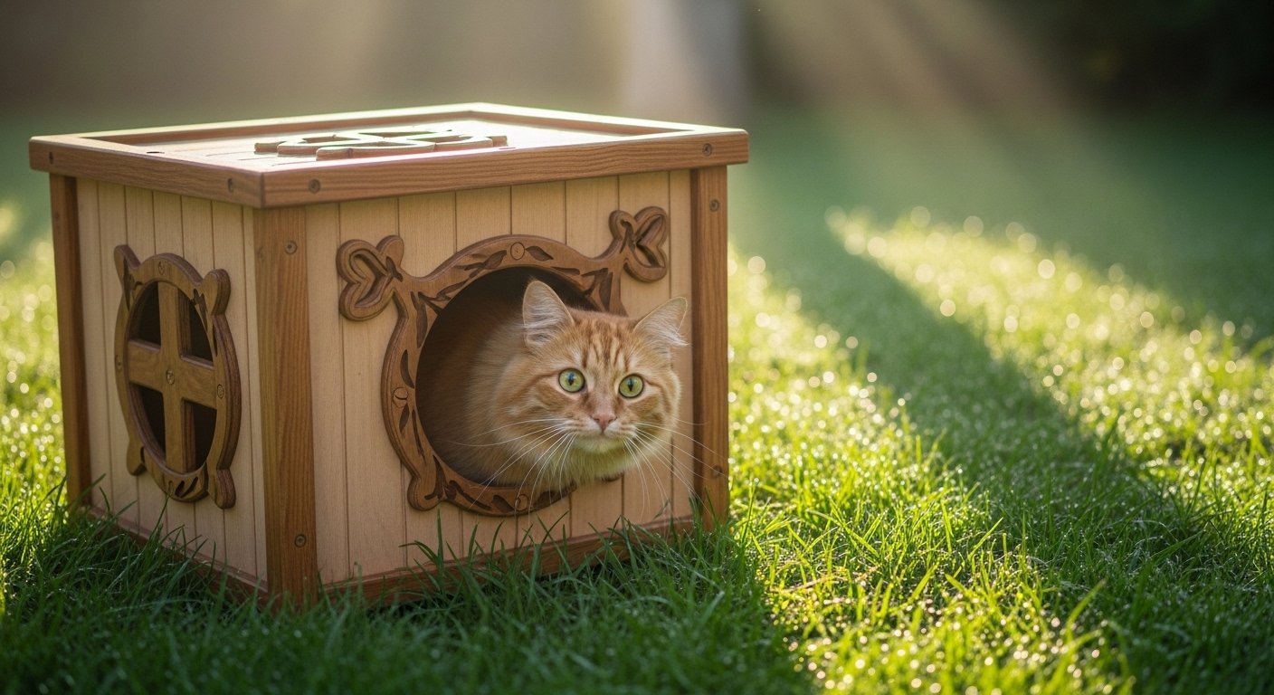 10 Quick Outdoor Cat House Diy On A Budget to Try