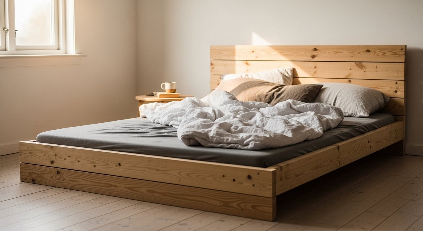 20 Quick Wood Bed Frame Diy On A Budget to Try