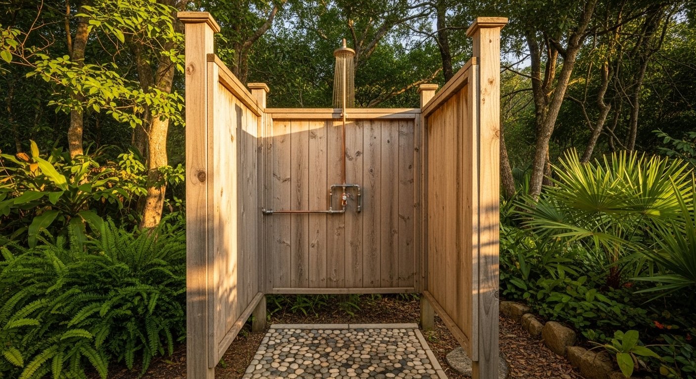 12 Fun Outdoor Shower Diy Ideas for Beginners