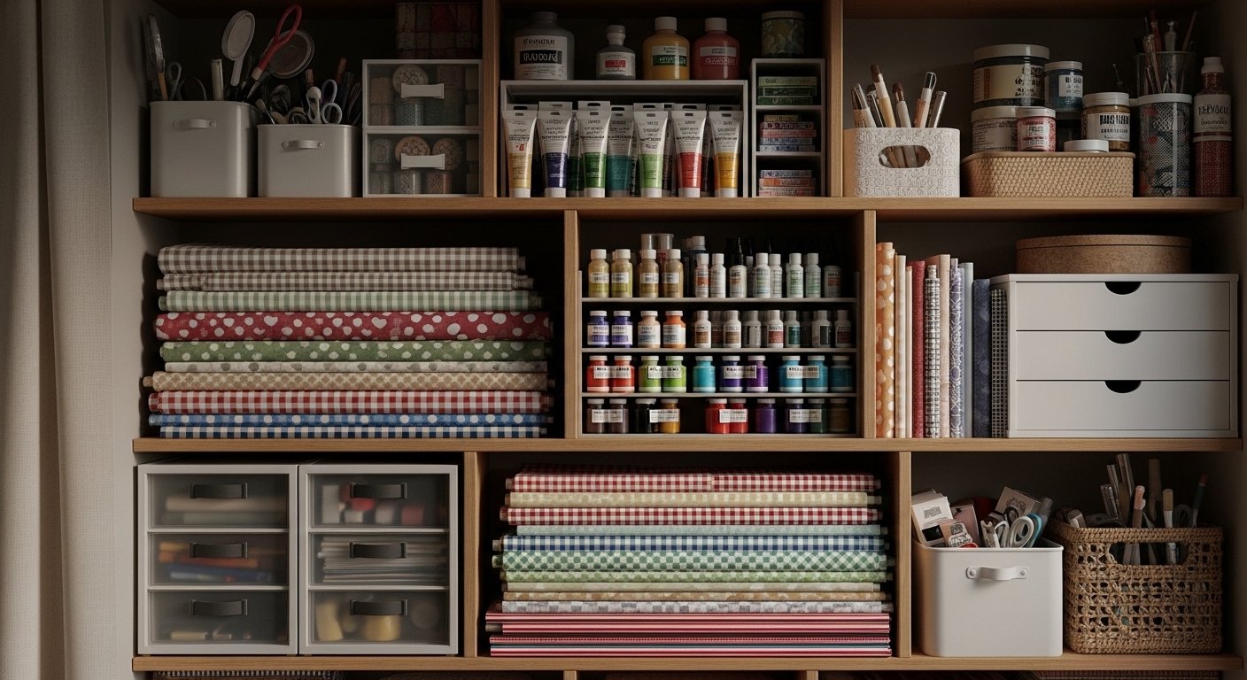 10 Fun Craft Storage Ideas for Beginners