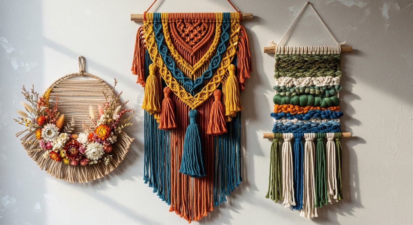 12 Fun Wall Hanging Diy Ideas for Beginners