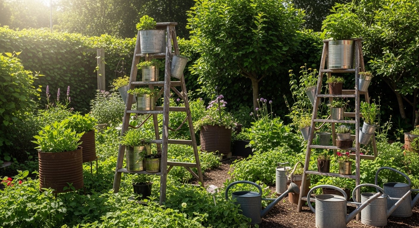 20 Best Junk Garden Ideas Repurposed Modern