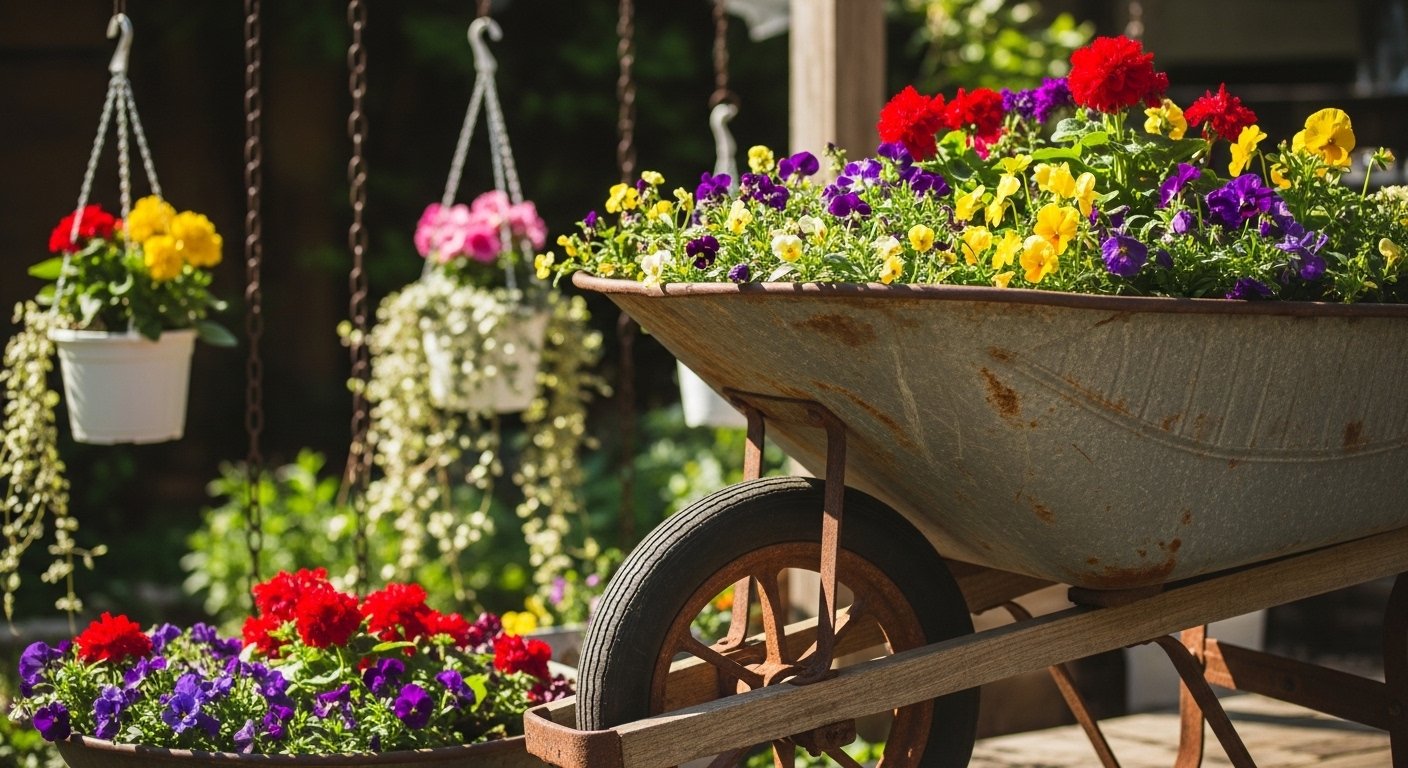 10 Fun Junk Garden Ideas Repurposed On A Budget