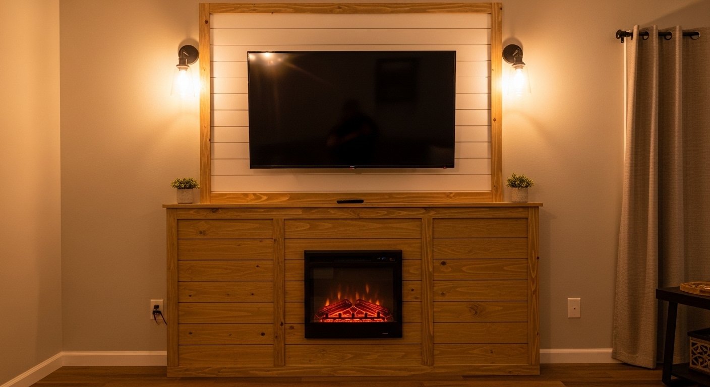 15 Quick Diy Fireplace Tv Wall On A Budget to Try