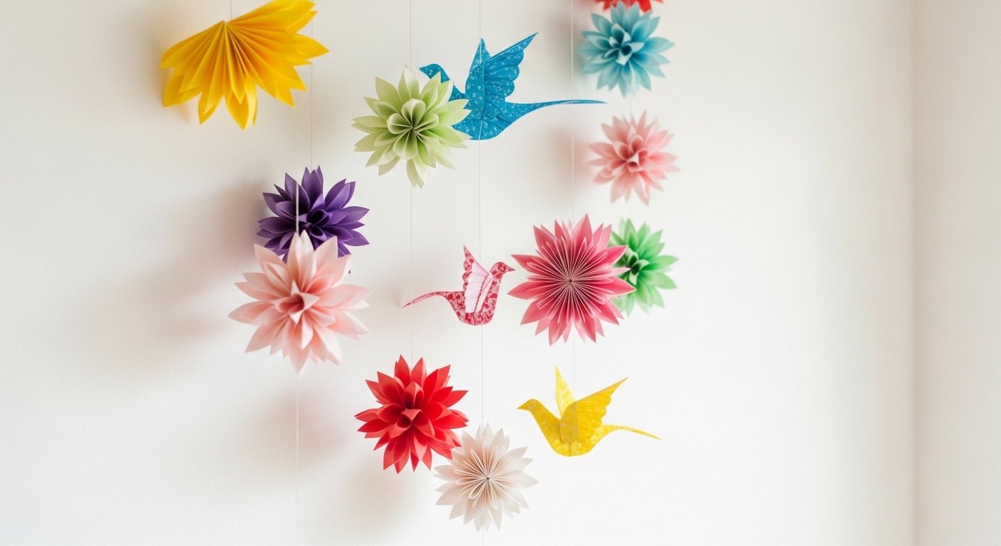 20 Quick Wall Hanging Craft Ideas With Paper For Beginners