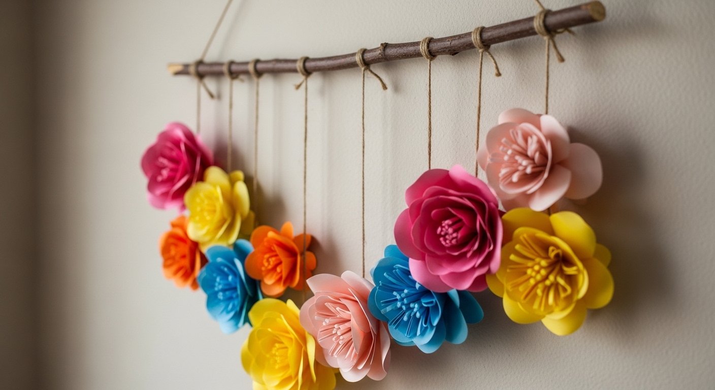 15 Fun Wall Hanging Craft Ideas With Paper On A Budget