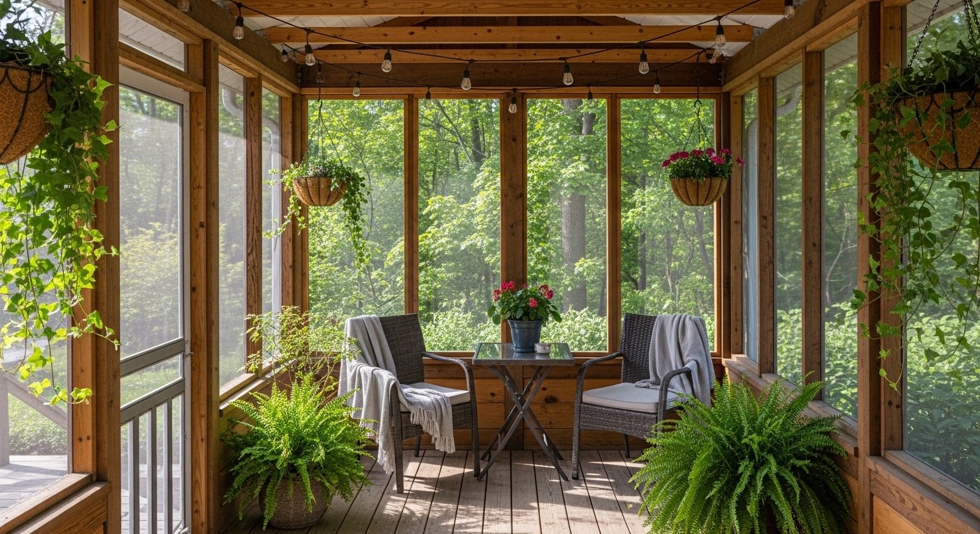 25 Fun Diy Screened In Porch Ideas for Beginners