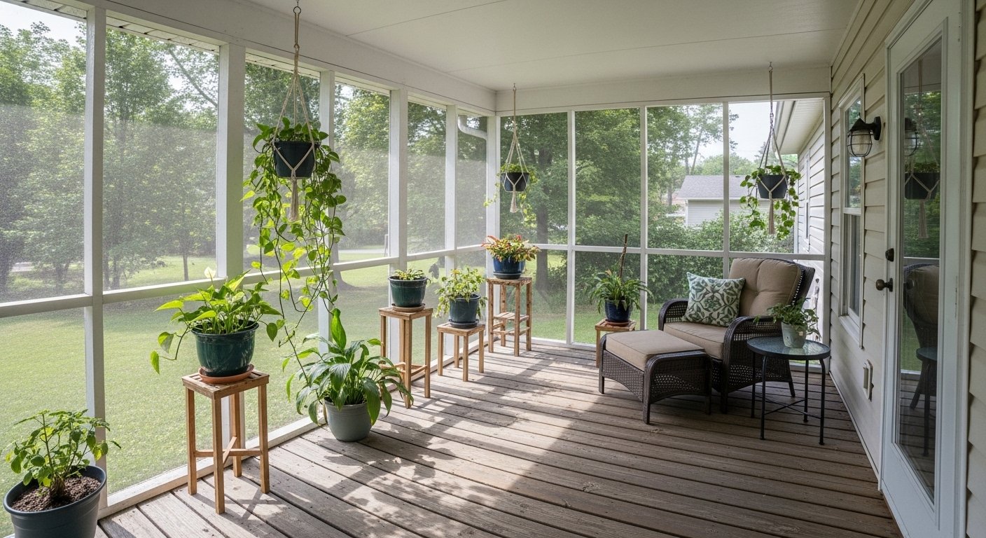 10 Quick Diy Screened In Porch On A Budget to Try