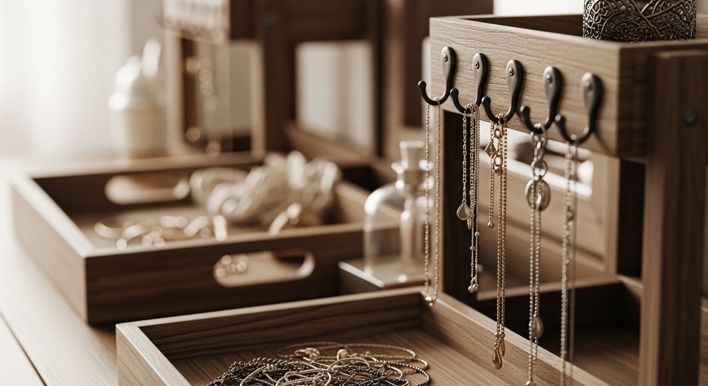 10 Quick Necklace Storage Diy On A Budget to Try