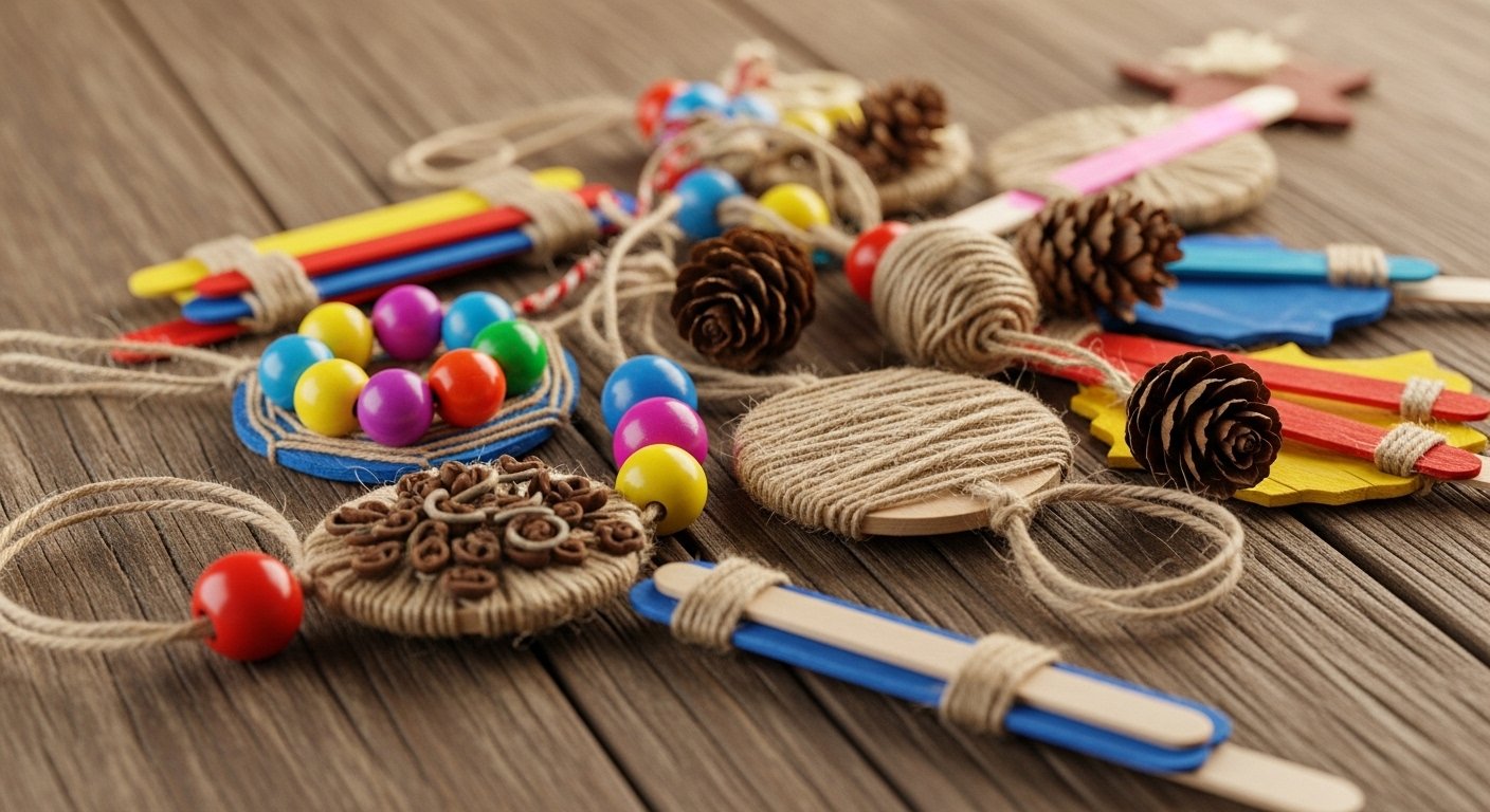 25 Fun Homemade Ornaments Kids Ideas for Beginners