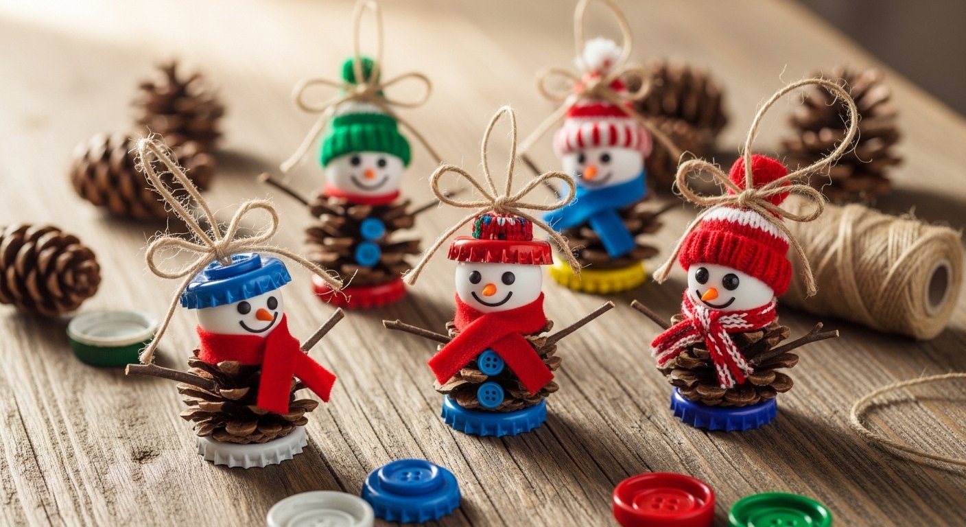10 Quick Homemade Ornaments Kids On A Budget to Try